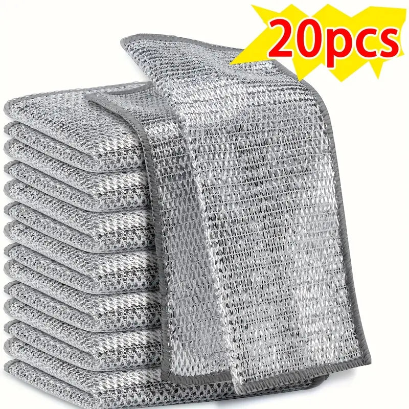 Non-scratch Multifunctional Wire Dishcloth (Buy 10 Get 10 Free- 20 Pcs)