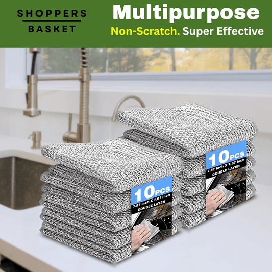 Non-scratch Multifunctional Wire Dishcloth (Buy 10 Get 10 Free- 20 Pcs)