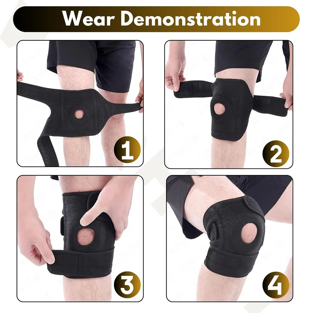 🦵 Premium Knee Support Brace (Pack of 2) - Buy 1 Get 1 Free