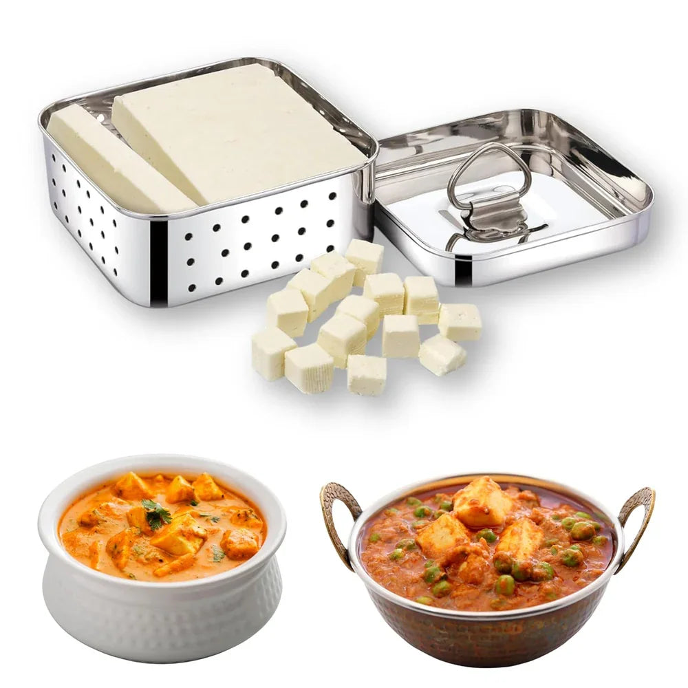 Premium Stainless Steel Paneer Maker Mould